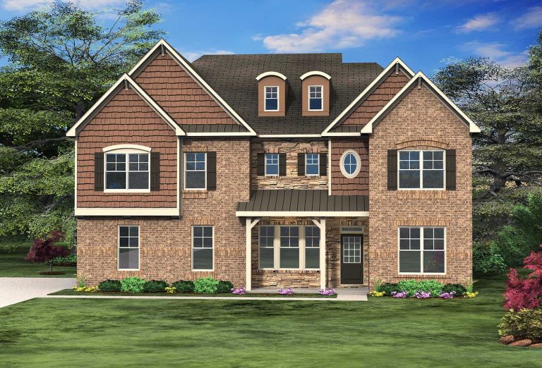 This 5 bedroom, 4 bathroom Townsend floor plan is the perfect home if you're looking for a larger home in Jackson County.